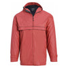 Landway Men's Salmon/Navy Northwest Hooded Rain Slicker