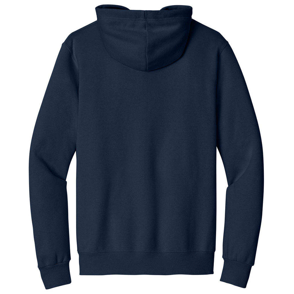 Jerzees Men's J. Navy Eco Premium Blend Pullover Hooded Sweatshirt