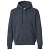 Jerzees Men's Black Ink Heather Eco Premium Blend Ring-Spun Hooded Sweatshirt