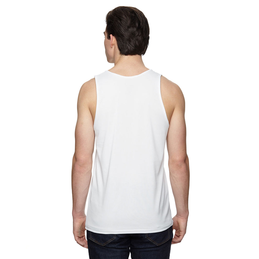 Augusta Sportswear Men's White Training Tank