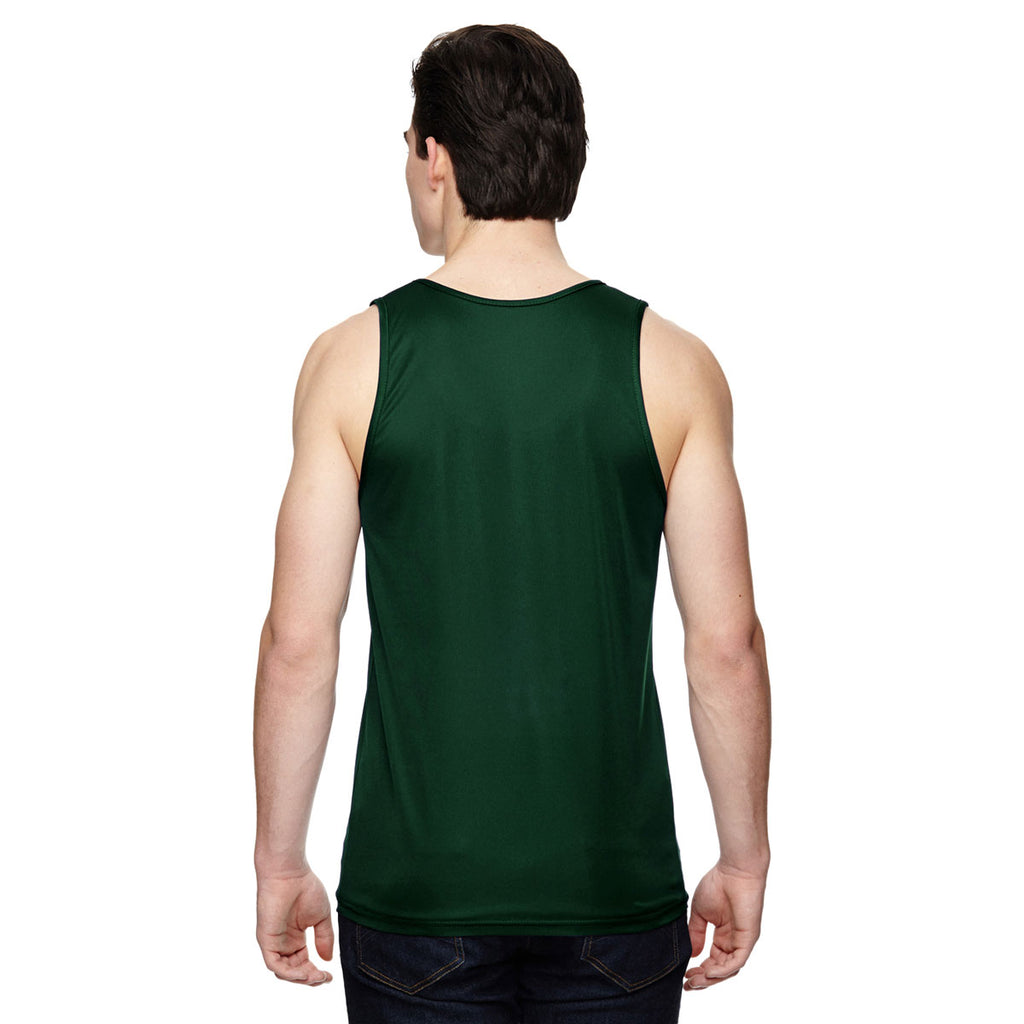 Augusta Sportswear Men's Dark Green Training Tank