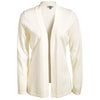 Edwards Women's Cream Open Cardigan