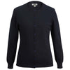 Edwards Women's Navy Jewel Neck Cardigan