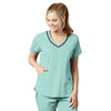 Barco Grey's Anatomy Women's Surf Aqua iMPACT Harmony Top