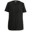 Edwards Women's Black Essential Soft-Stretch Service Shirt