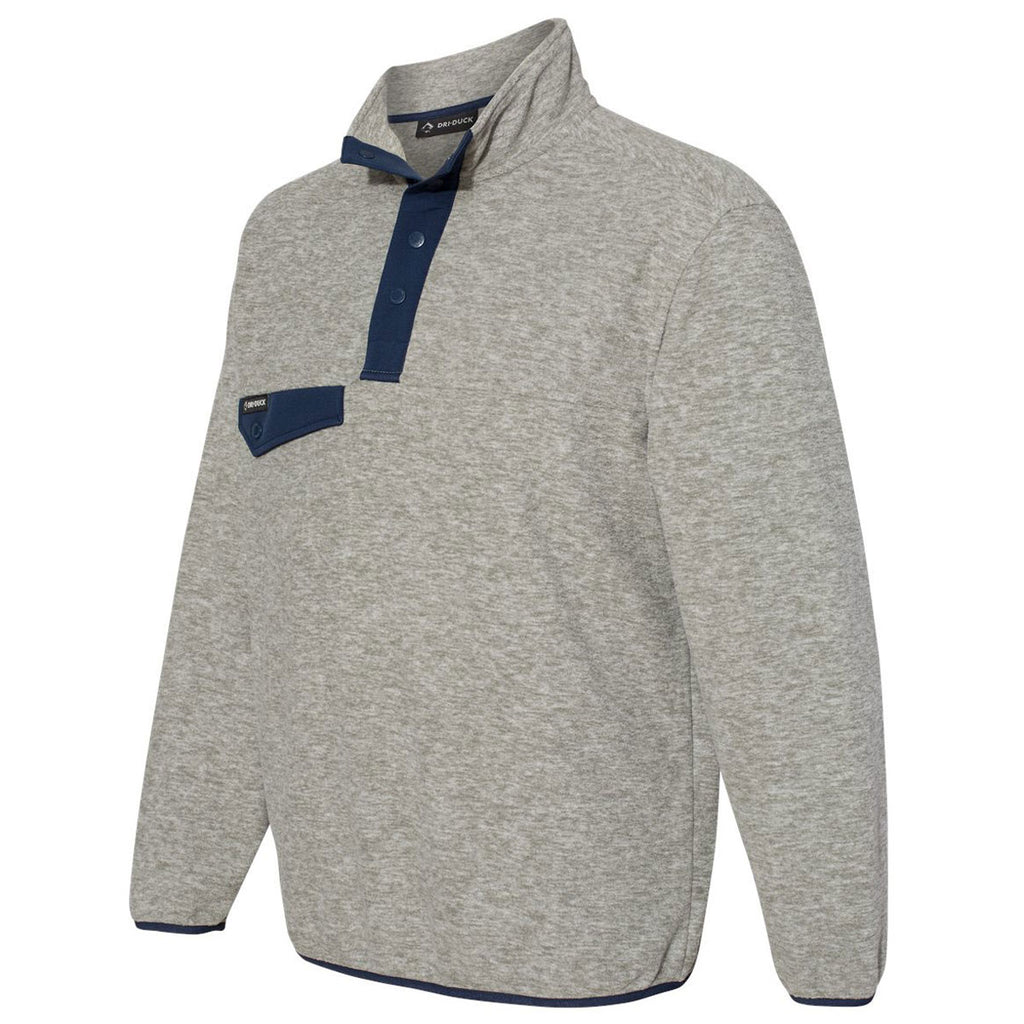 Dri Duck Men's Platinum Denali Mountain Fleece Pullover