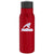 H2Go Red 25 oz Stainless Steel Tread Bottle