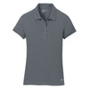 Nike Women's Dark Grey Dri-FIT Solid Icon Pique Polo