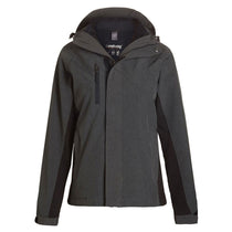 Landway Women's Carbon/Black Gravity 3-in-1 System Soft Shell