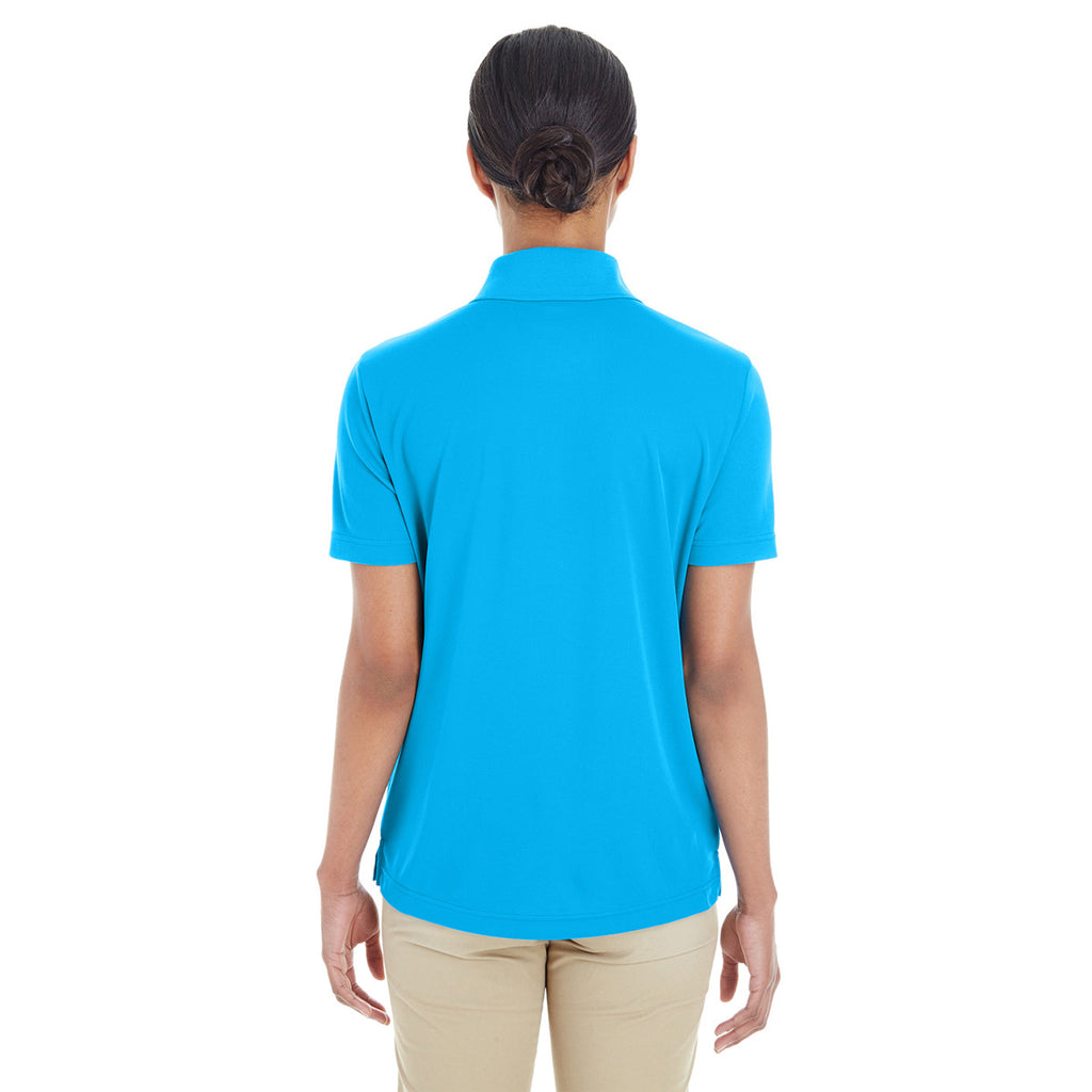 Core 365 Women's Electric Blue Origin Performance Pique Polo