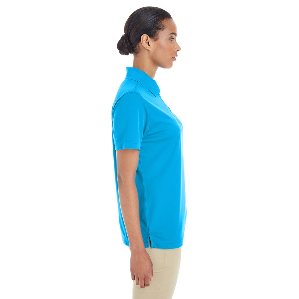 Core 365 Women's Electric Blue Origin Performance Pique Polo