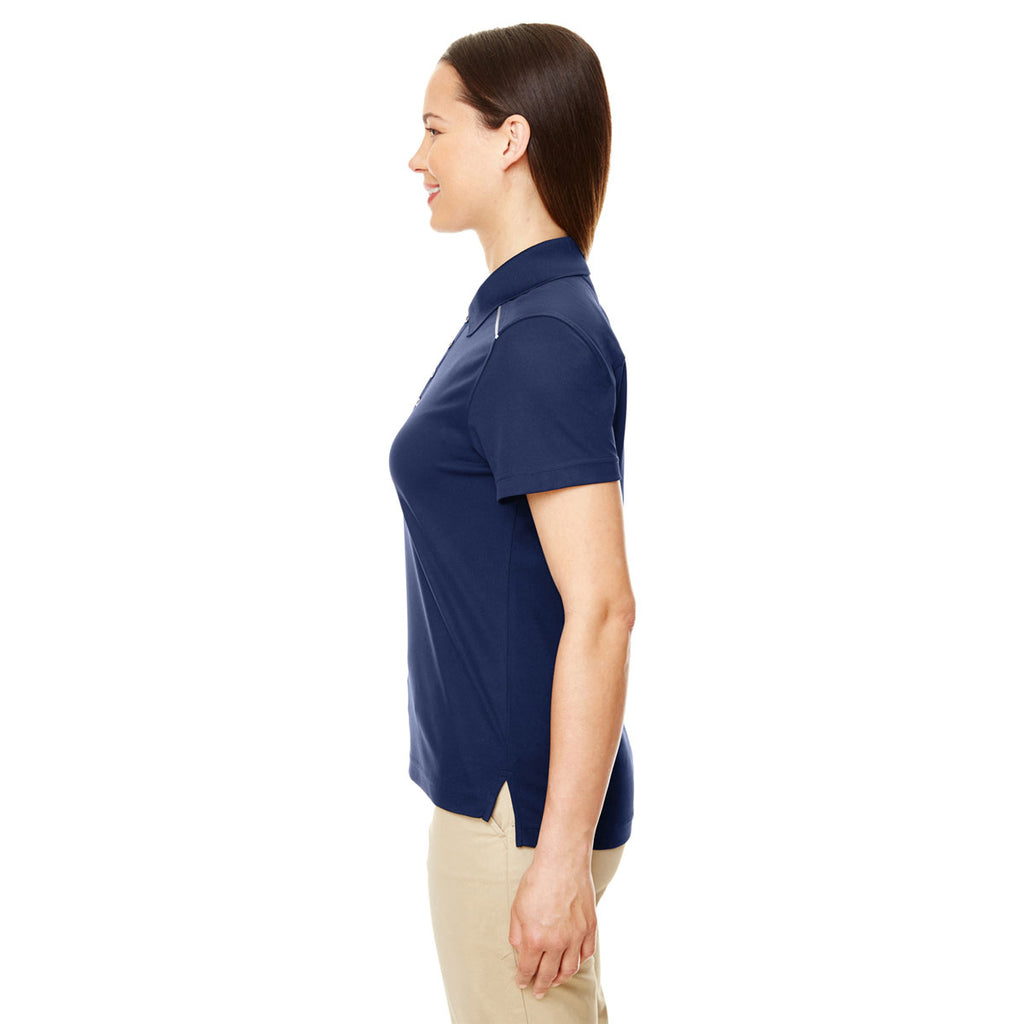 Core 365 Women's Classic Navy Radiant Performance Pique Polo