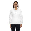 Core 365 Women's White Motivate Unlined Lightweight Jacket