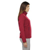 Core 365 Women's Classic Red Cruise Two-Layer Fleece Bonded Soft Shell Jacket