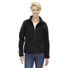 Core 365 Women's Black Journey Fleece Jacket