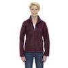 Core 365 Women's Burgundy Journey Fleece Jacket