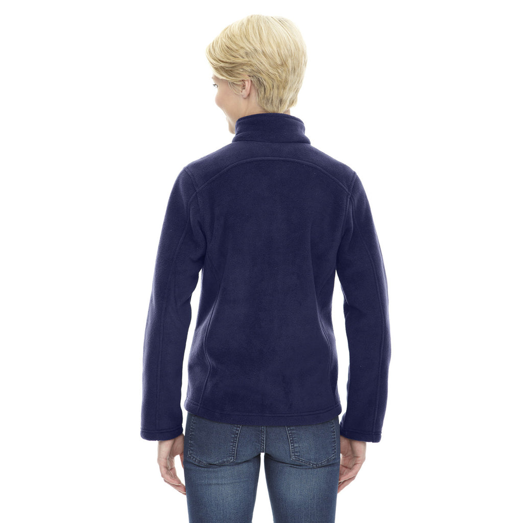 Core 365 Women's Classic Navy Journey Fleece Jacket