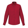 Core 365 Women's Classic Red Operate Long-Sleeve Twill Shirt