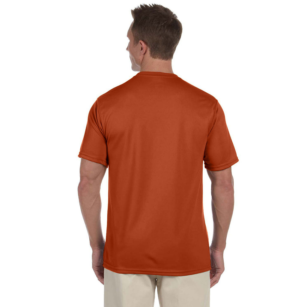 Augusta Sportswear Men's Dark Orange Wicking T-Shirt