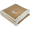 Field & Co. Tan Sherpa Blanket