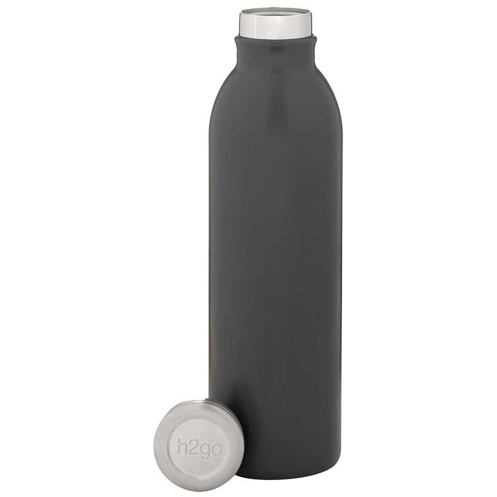 H2Go Storm Grey 20.9 oz Easton Stainless Steel Bottle