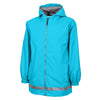 Charles River Youth Wave/Reflective New Englander Rain Jacket