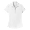 Nike Women's White Dri-FIT Players Modern Fit Polo