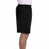 Champion Men's Black 6-Ounce Cotton Gym Short