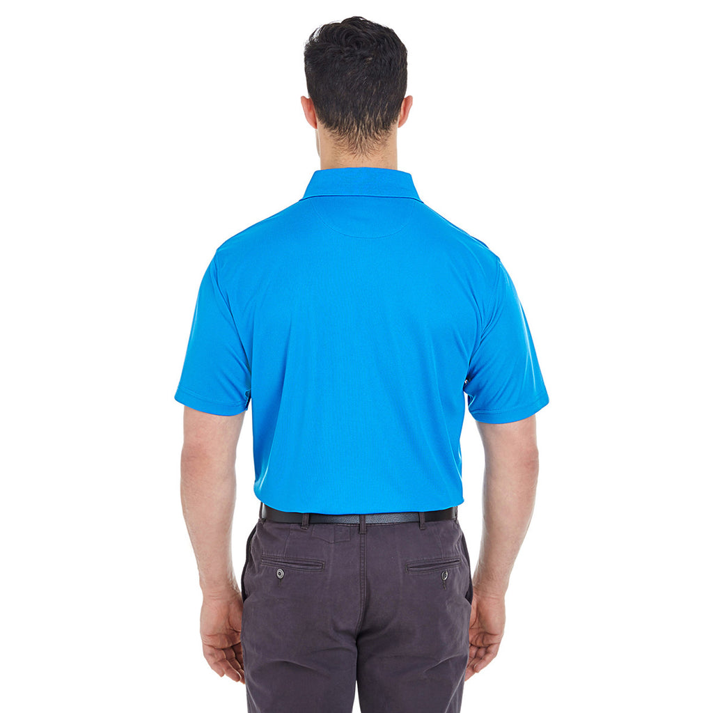 UltraClub Men's Coast Cool & Dry Mesh Pique Polo