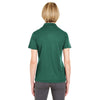 UltraClub Women's Forest Green Cool & Dry Mesh Pique Polo