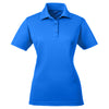 UltraClub Women's Royal Cool & Dry Mesh Pique Polo