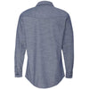 Burnside Men's Light Denim Chambray Long Sleeve Shirt