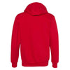 Russell Athletic Men's True Red Cotton Rich Fleece Hooded Sweatshirt