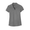 Nike Women's Dark Grey Dri-FIT Legacy Polo