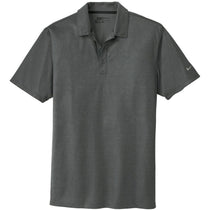 Nike Men's Anthracite/Black Golf Dri-FIT Crosshatch Polo