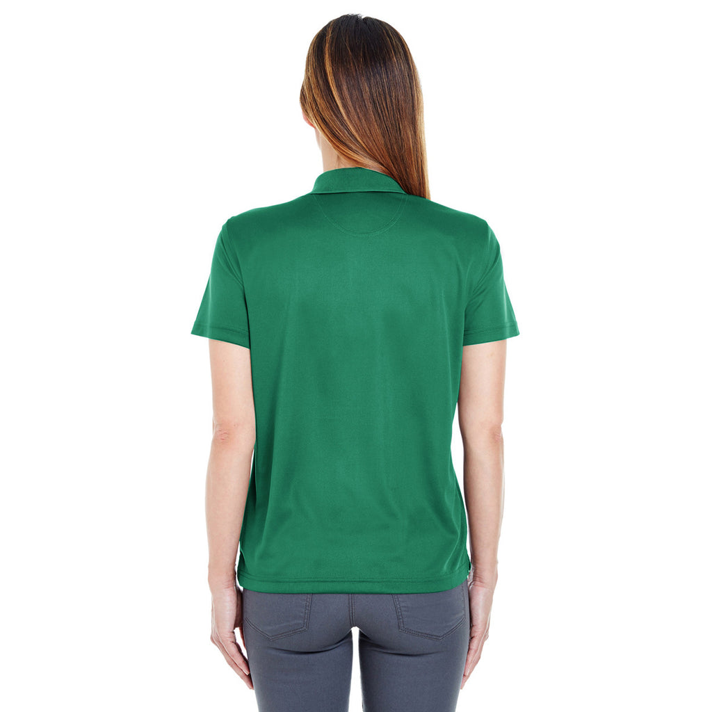 UltraClub Women's Forest Green Cool & Dry Sport Polo