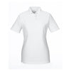 UltraClub Women's White Cool & Dry Elite Performance Polo