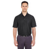 UltraClub Men's Black Cool & Dry Elite Performance Polo