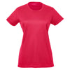 UltraClub Women's Cardinal Cool & Dry Sport Performance Interlock T-Shirt