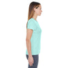 UltraClub Women's Sea Frost Cool & Dry Sport Performance Interlock T-Shirt