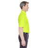 UltraClub Men's Bright Yellow Cool & Dry Sport Performance Interlock Polo