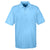 UltraClub Men's Columbia Blue Cool & Dry Sport Performance Interlock Polo