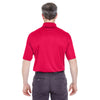 UltraClub Men's Red Cool & Dry Sport Performance Interlock Polo