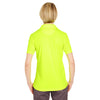 UltraClub Women's Bright Yellow Cool & Dry Sport Performance Interlock Polo