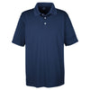 UltraClub Men's Navy Cool & Dry Stain-Release Performance Polo