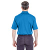 UltraClub Men's Pacific Blue Cool & Dry Stain-Release Performance Polo