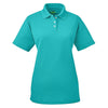 UltraClub Women's Jade Cool & Dry Stain-Release Performance Polo