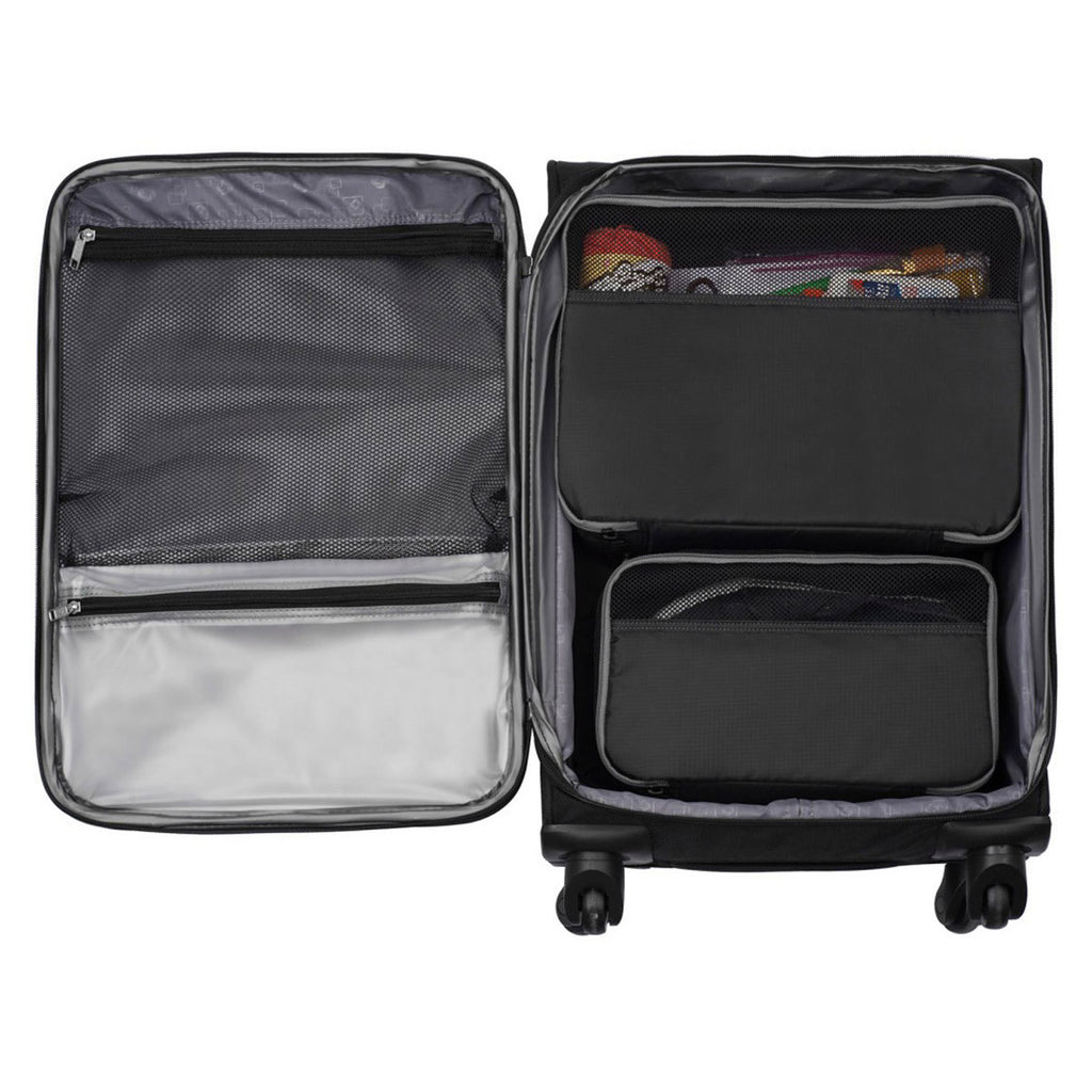 Gemline Black Jetsetter 3 Piece Packing Cube Set