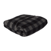 J. America Black/Charcoal Buffalo Epic Sherpa Blanket