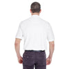 UltraClub Men's White Classic Pique Polo